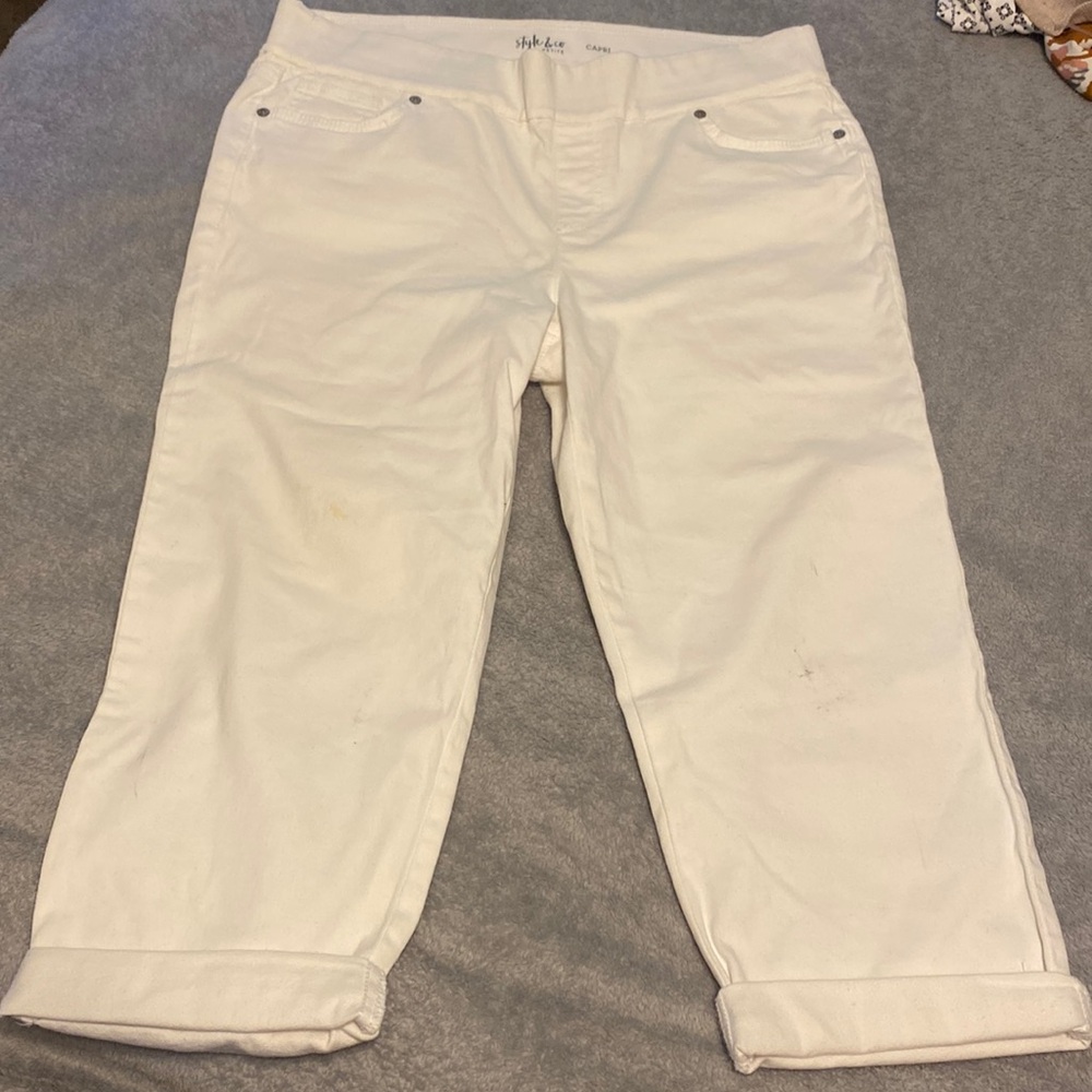 White pants